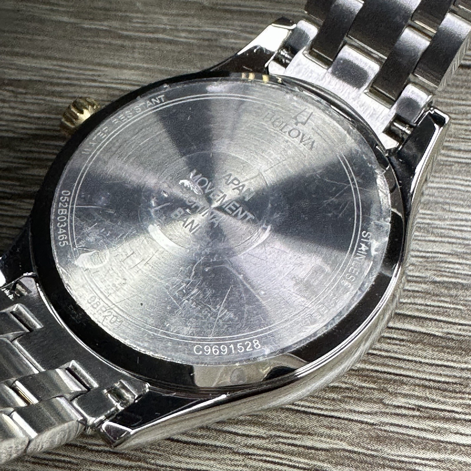 NEW✅DIAMONDS✅ Bulova Classic Two-Tone Mother Pearl Date Womens Watch 36MM 98P201