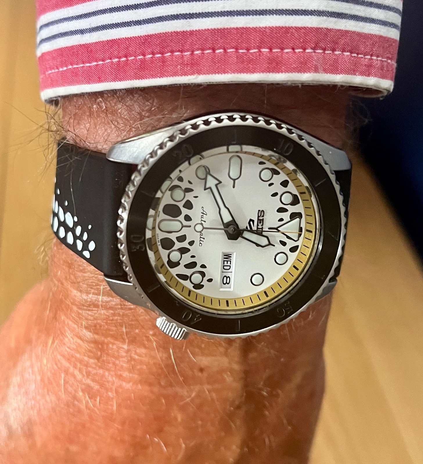 Seiko One Piece Limited Edition SRPH63 Trafalgar D Law Automatic Watch