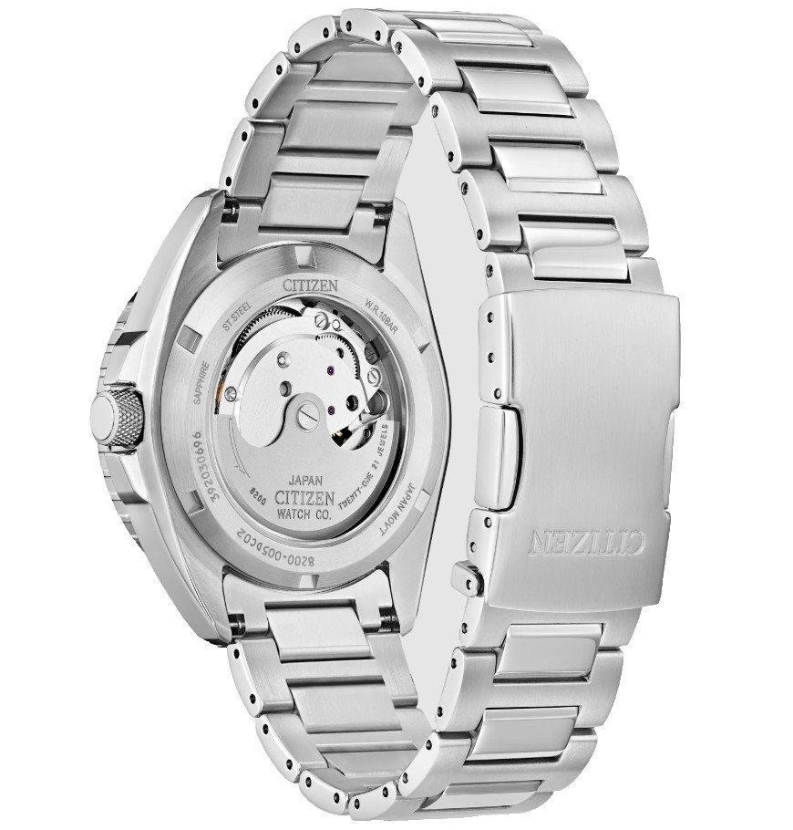 Citizen Mens Sport Luxury Automatic Silver Stainless Steel Watch 42MM NH7531-50E