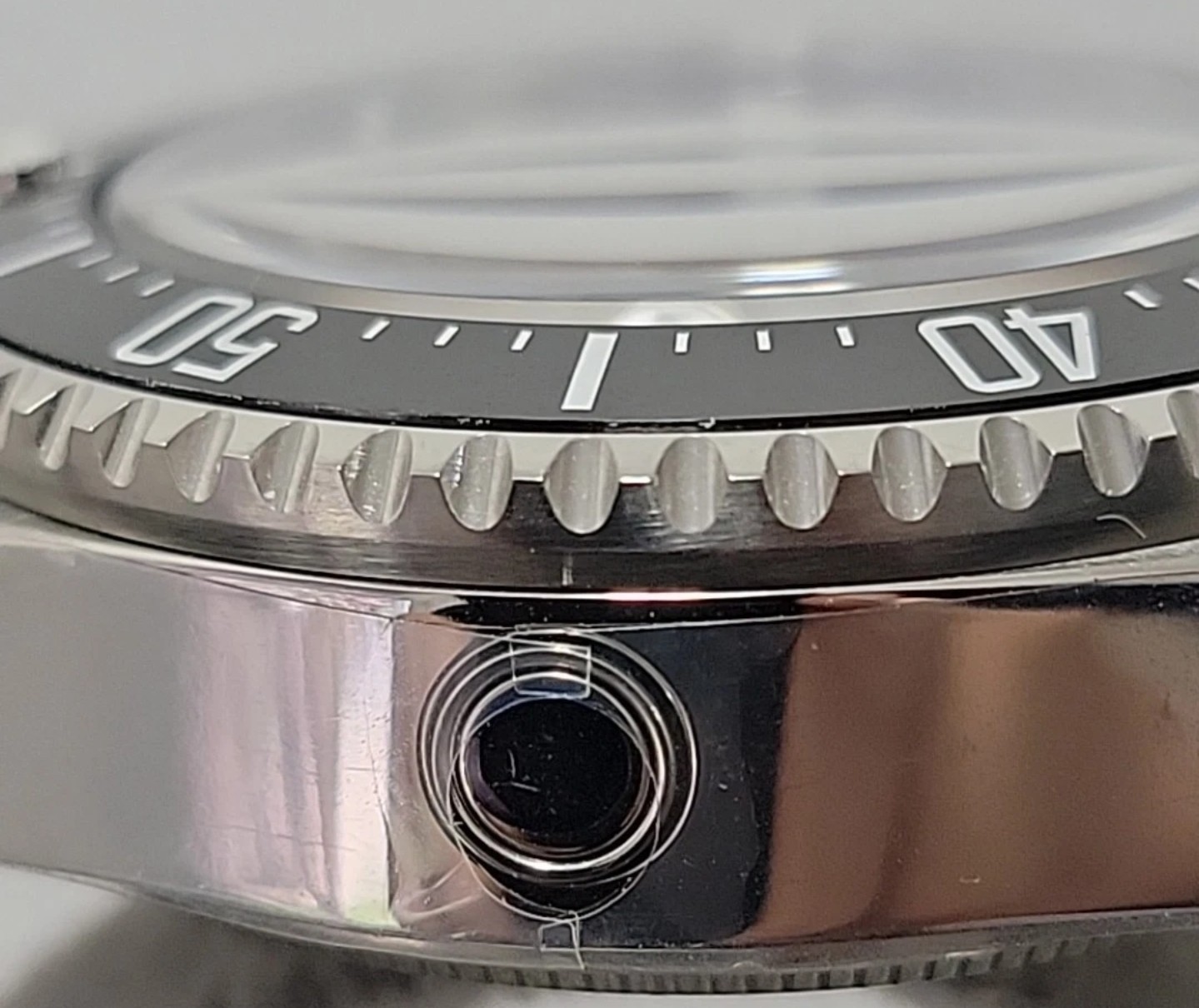 Divers Watch custom NH35 automatic Desdinova Dial Helium Gas Escape Valve Blue