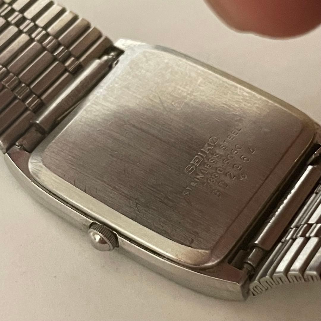 [Junk] SEIKO Quartz Square Watch – Functionality Unconfirmed
