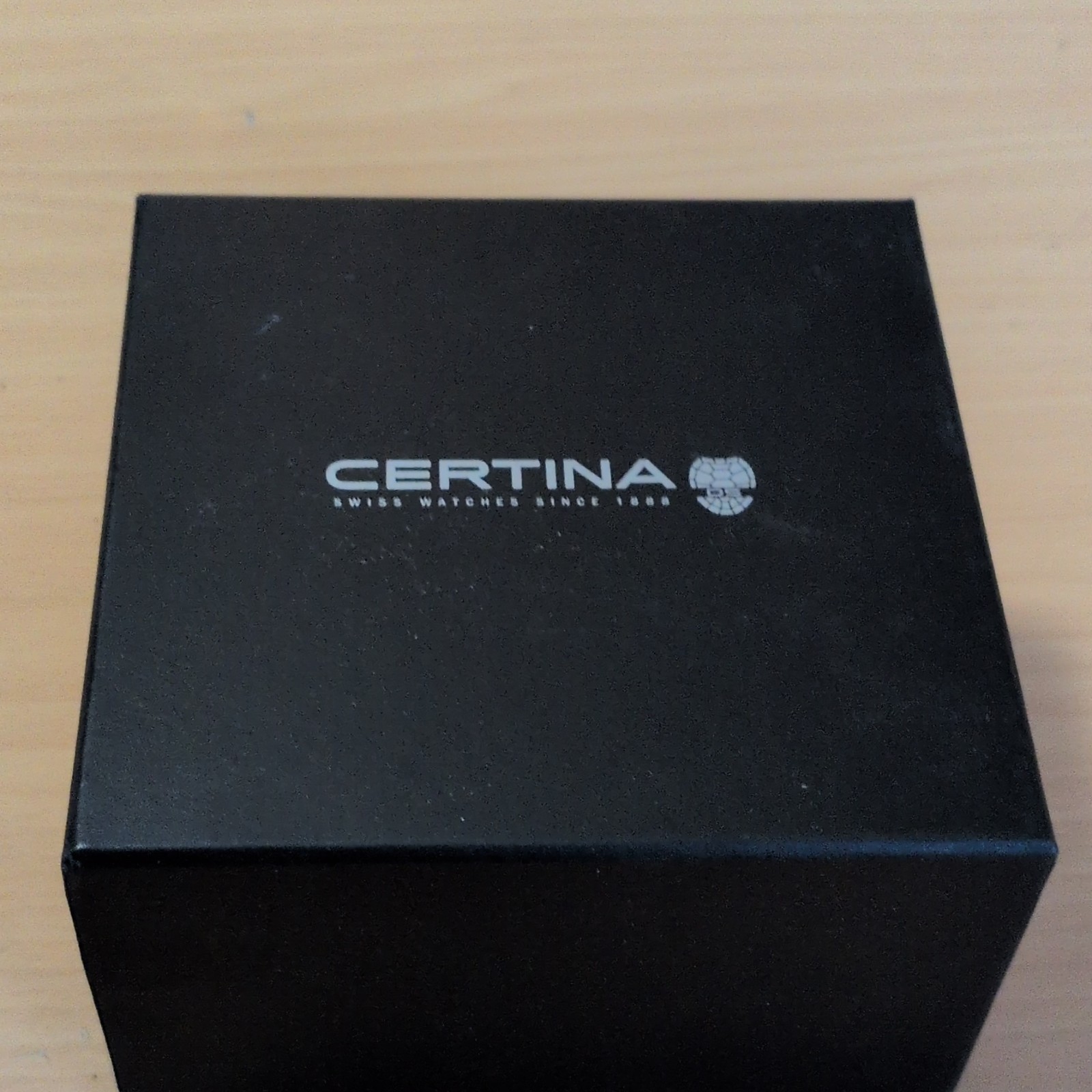 Certina DS Eagle 44mm Quartz Black Dial Date 200m PVD Rubber Strap Box