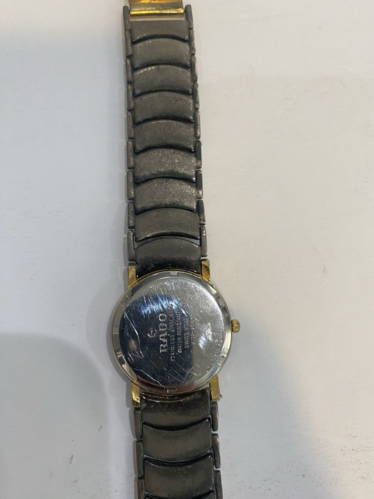 Rado Centrix Diamond Watch Swiss Movement Quartz Needs TLC