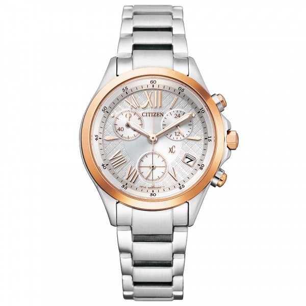 CITIZEN Cross Sea Basic Collection FB1404 51A Silver Dial Wristwatch Ladies