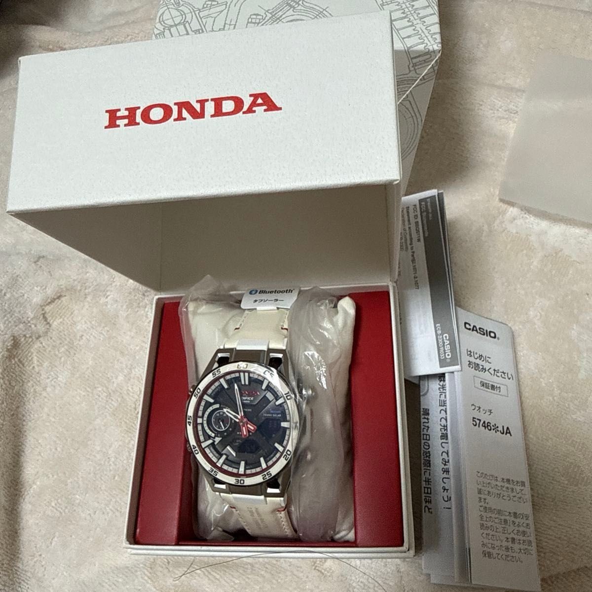 Brand New ECB 2300HR 1AJR Casio Edifice EDIFICE Honda F1 60th Anniversary Collab