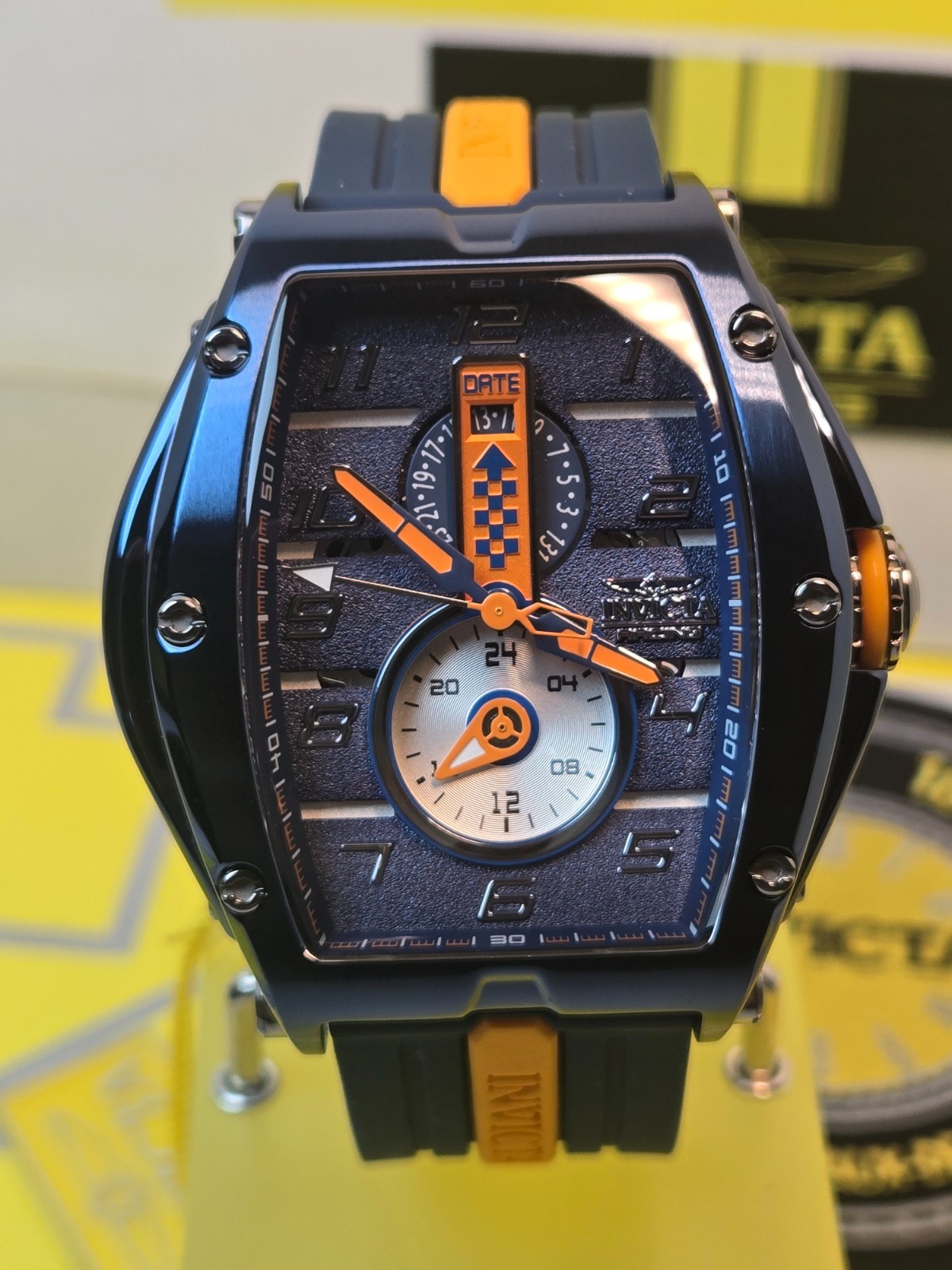 Invicta Special Edition Replica Racing Car w/ Invicta 57mm Watch (47388) Bundle