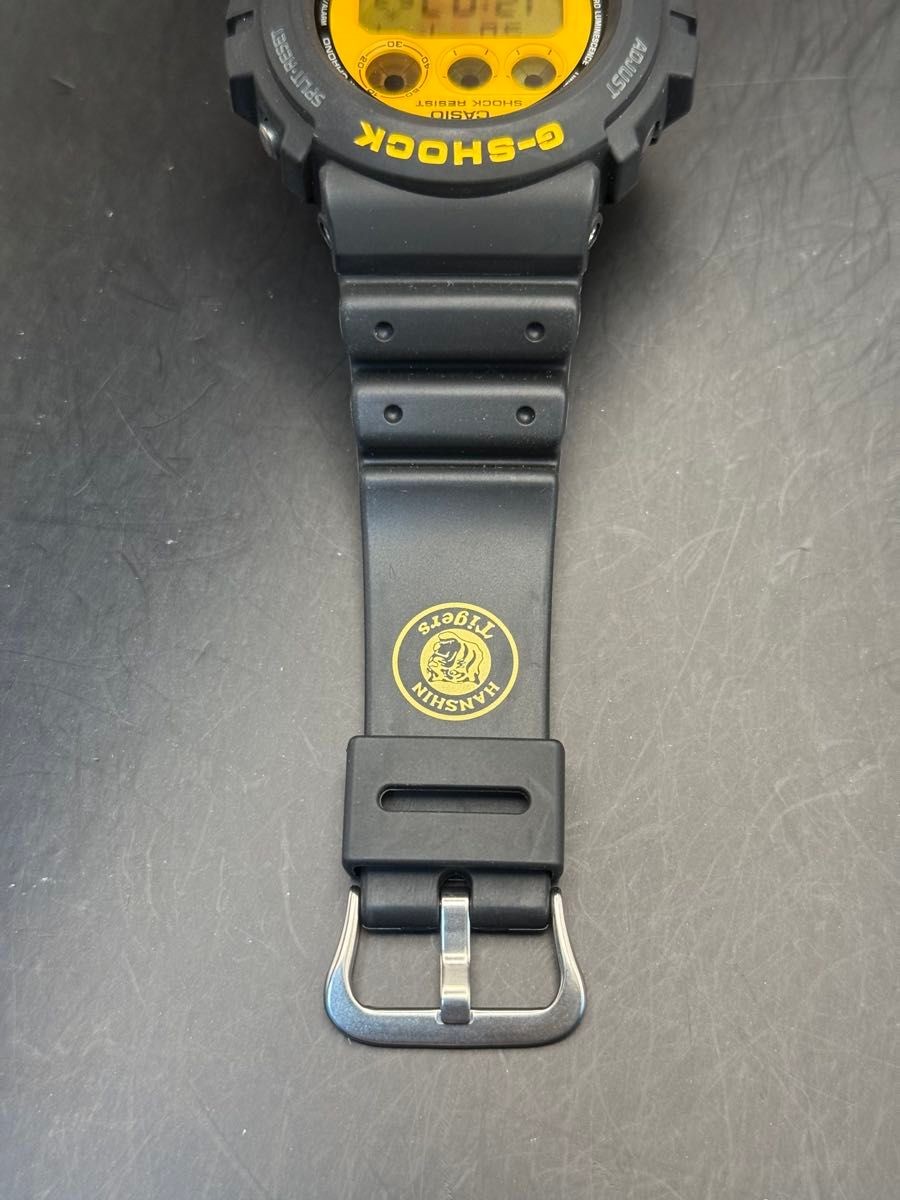 CASIO G-SHOCK × Hanshin Tigers collaboration model DW-6900BHTG-9JF