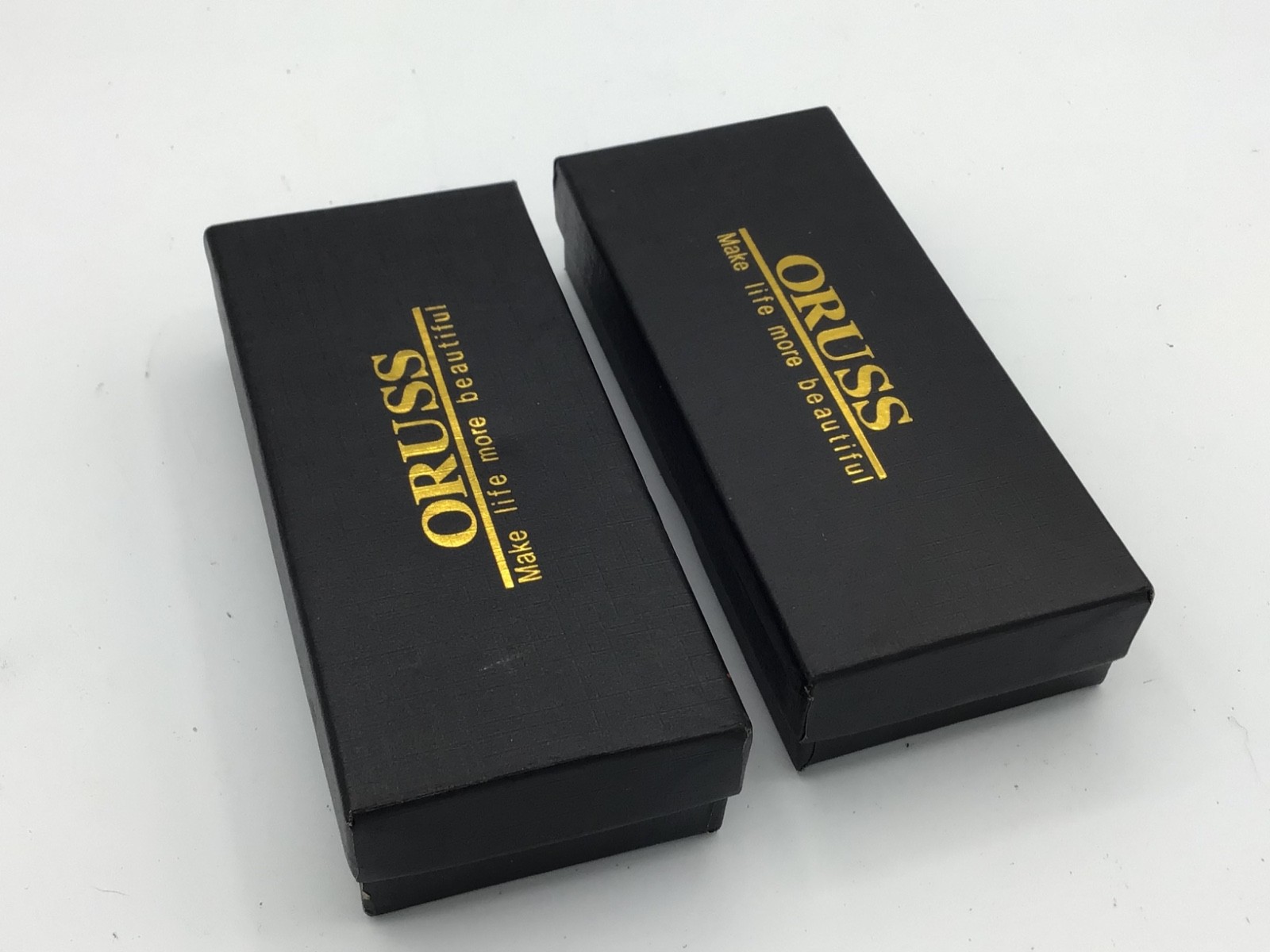 2 pair ORUSS 1853 Quartz Watch Automatic Movement New batteries