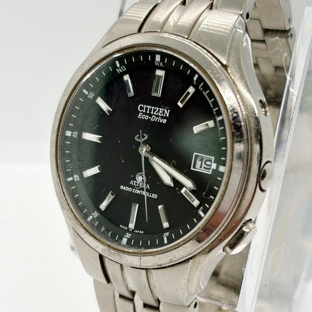 Citizen H415-T008631 Men’s Watch Eco-Drive Working 【USED】