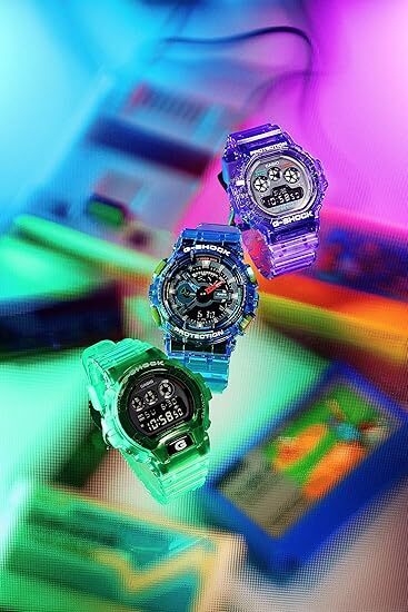 CASIO G-SHOCK GA-110JT-2AJF JOYTOPIA Digital Watch Blue Transparent 51.2mm