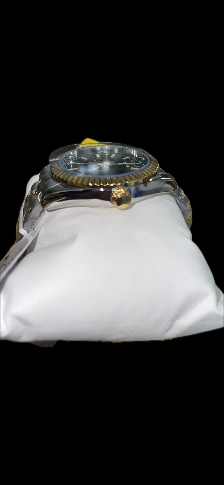 Invicta Men’s Watch Specialty I by Invicta Green Dial Two Tone Bracelet 69012