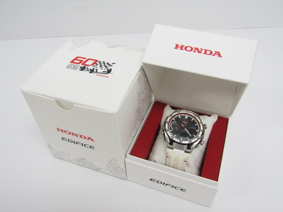 Casio Edifice Honda F1 60th Anniversary Collaboration Model ECB 2300HR 1AJR Toug