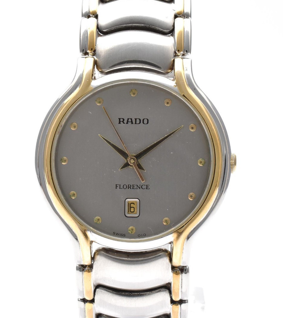 RADO Florence 129.3644.4 Quartz Silver Dial Men’s Watch Swiss Made from Japan