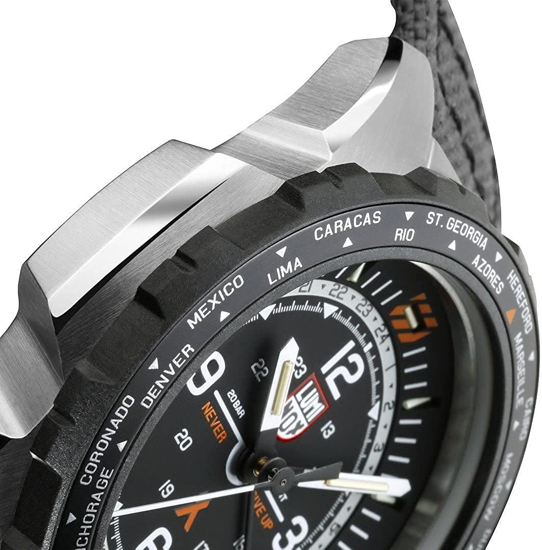 LUMINOX Bear Grylls Men’s Air Series GMT XB.3761 Black Watch 45mm