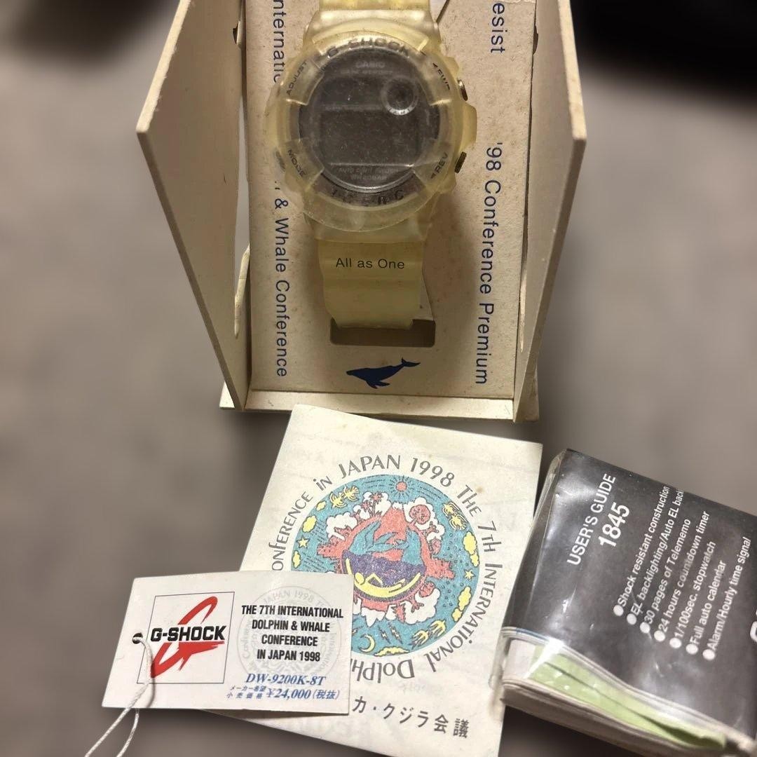 New Rare G-SHOCK ’98 Irukuji 7th Model DW-9200K-8T