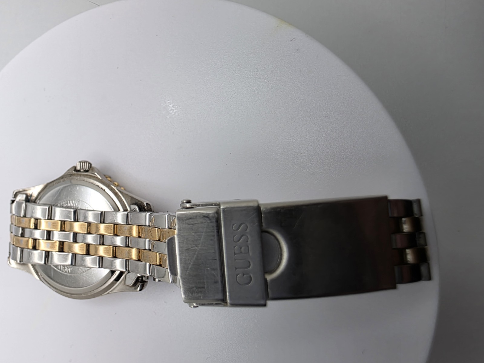 Vintage Guess Two-Tone Stainless Steel Quartz Watch