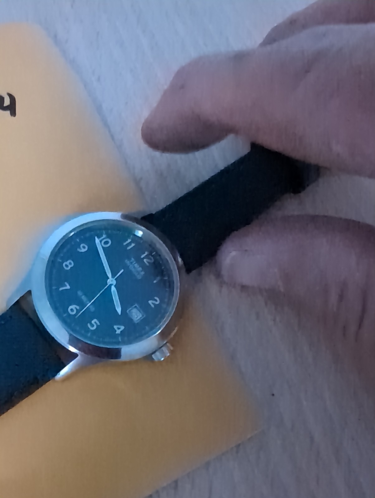 Early Timex Indigo Quartz Watch Blue Dial G0 Philippines