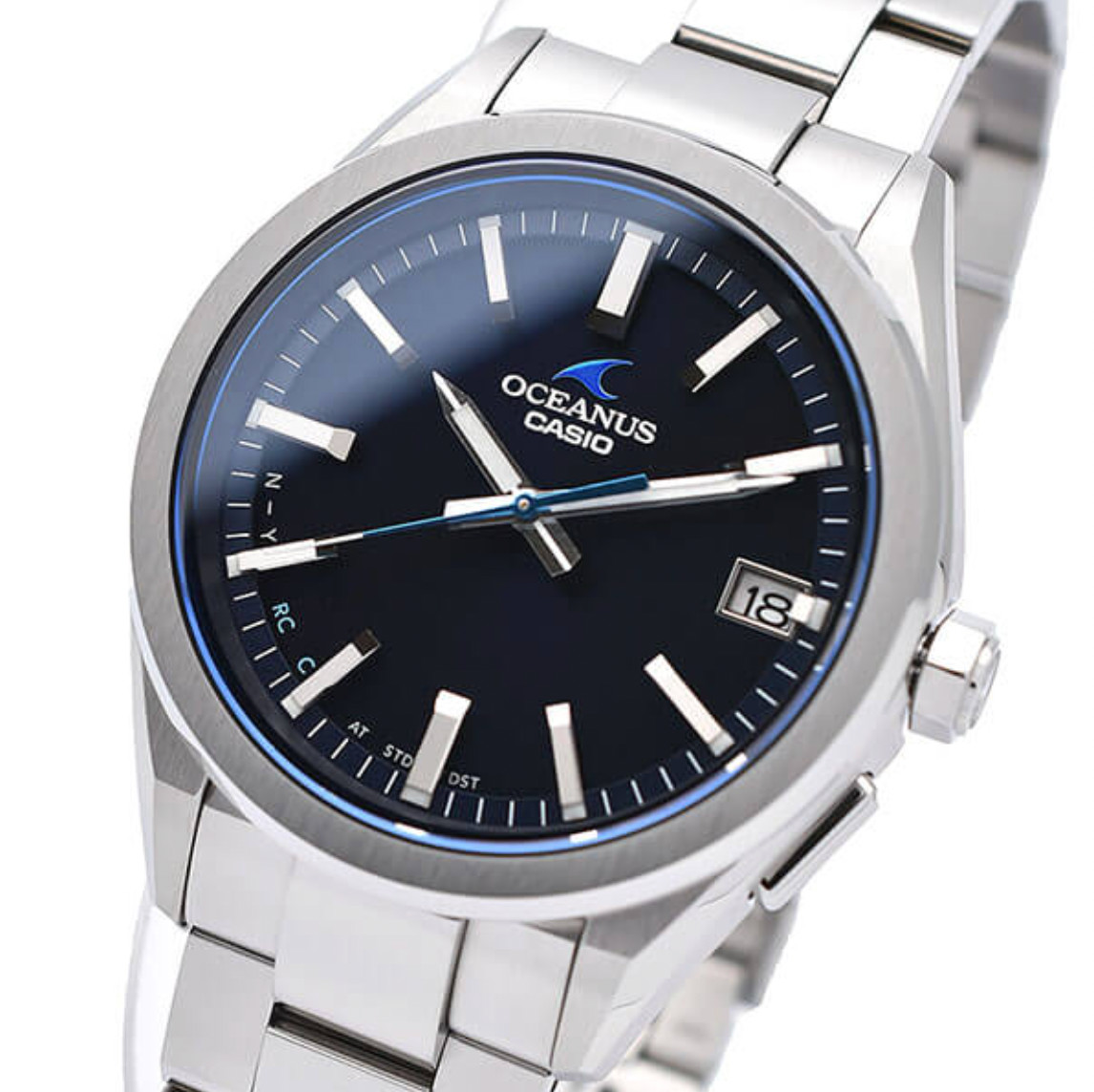 CASIO OCEANUS OCW-T200S-1AJF CLASSIC LINE Bluetooth Solar Radio Watch New in Box