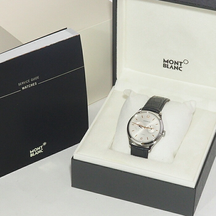 Montblanc Heritage Chronometry Twin Counter Watch Date 114872 w/ boxed warranty