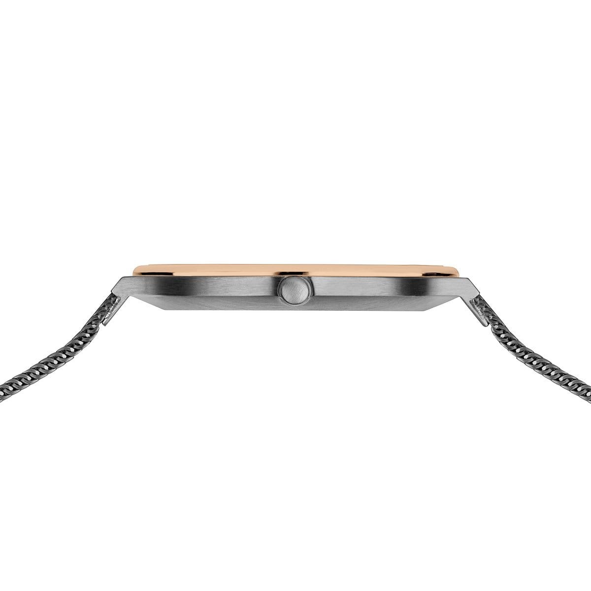Ladies Bering Watch – Ultra Slim | Polished/Brushed Grey | 18434-369