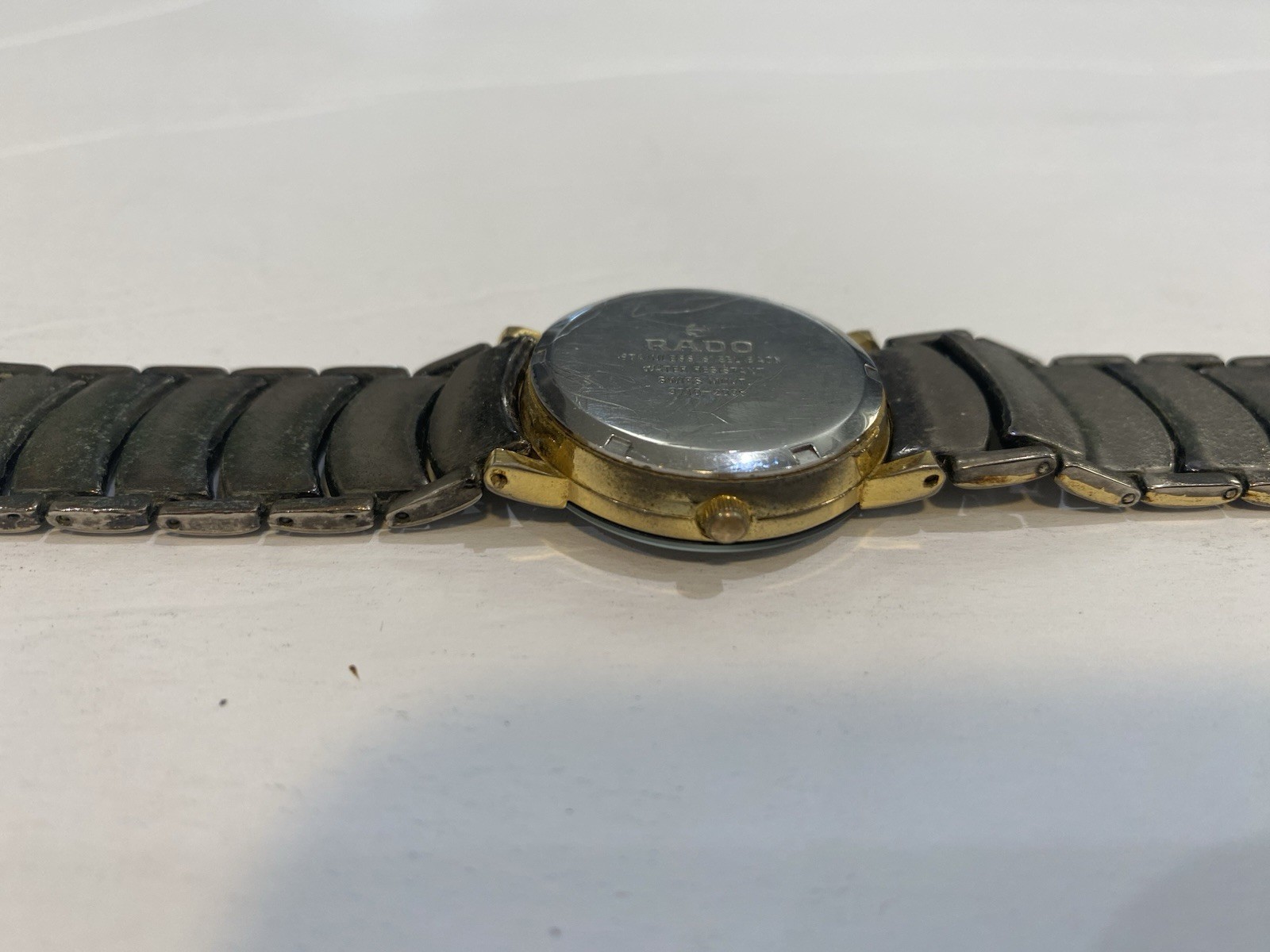 Rado Centrix Diamond Watch Swiss Movement Quartz Needs TLC