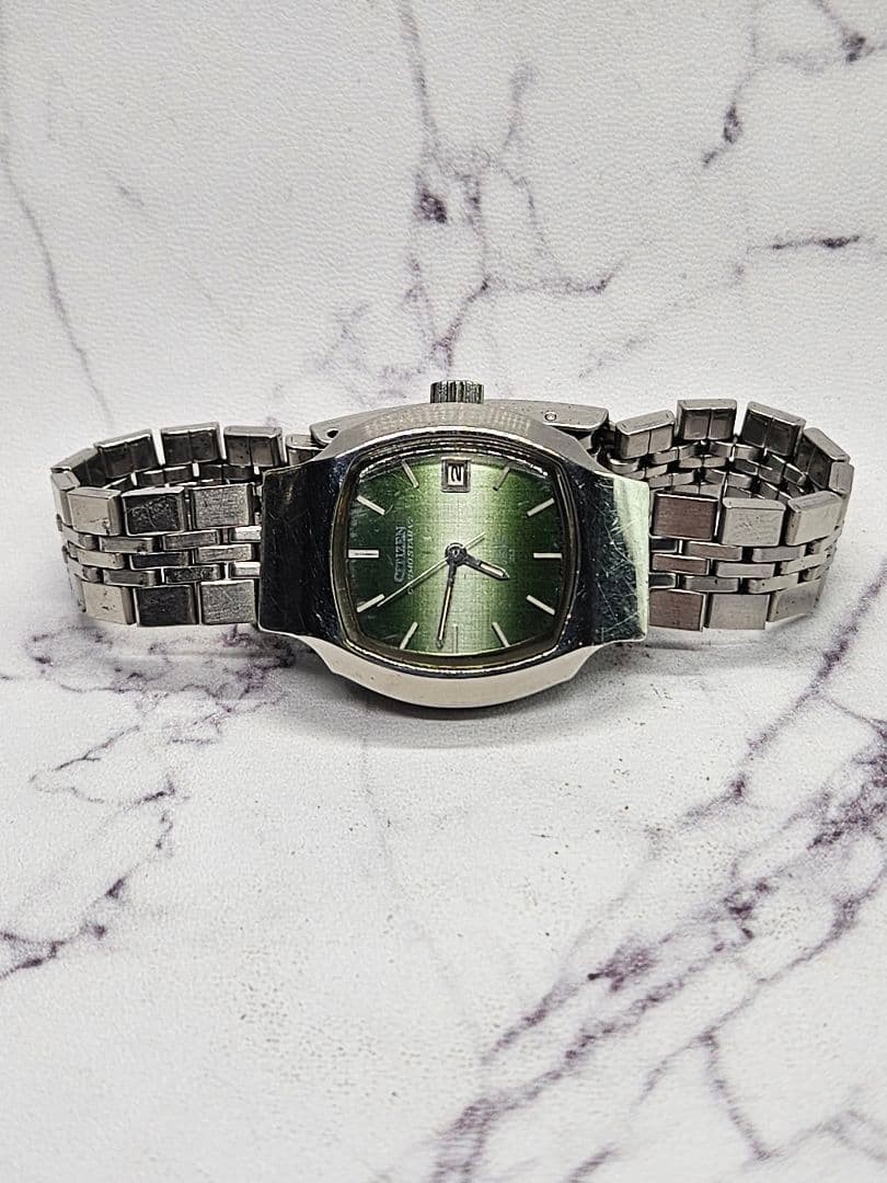 Working condition mechanical CITIZEN COSMOSTAR V2 automatic winding wristwatch