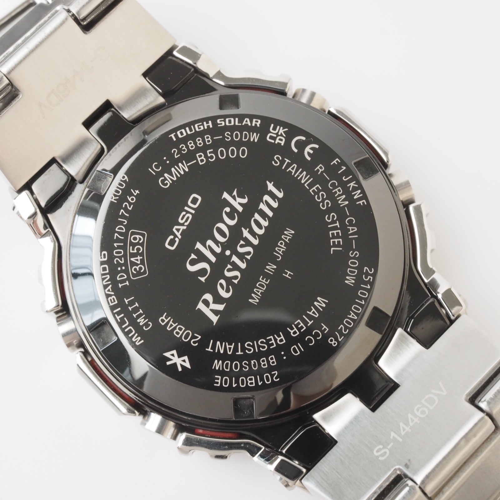 Casio G-Shock GMW-B5000D-1DR Solar Full Metal Radio Men’s Used Box