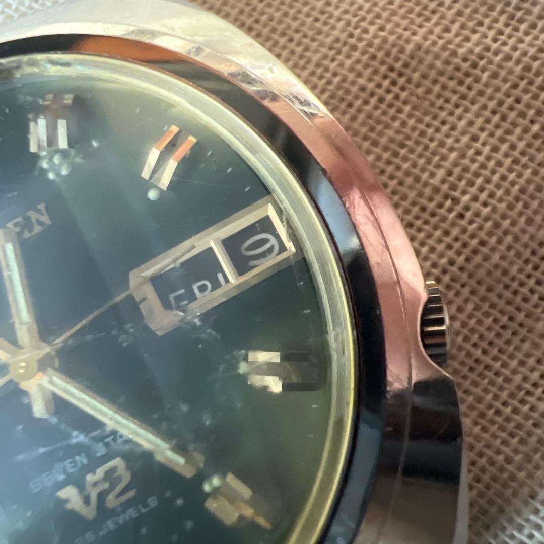 Vintage CITIZEN SEVEN STAR V2 Automatic Watch (Rare)