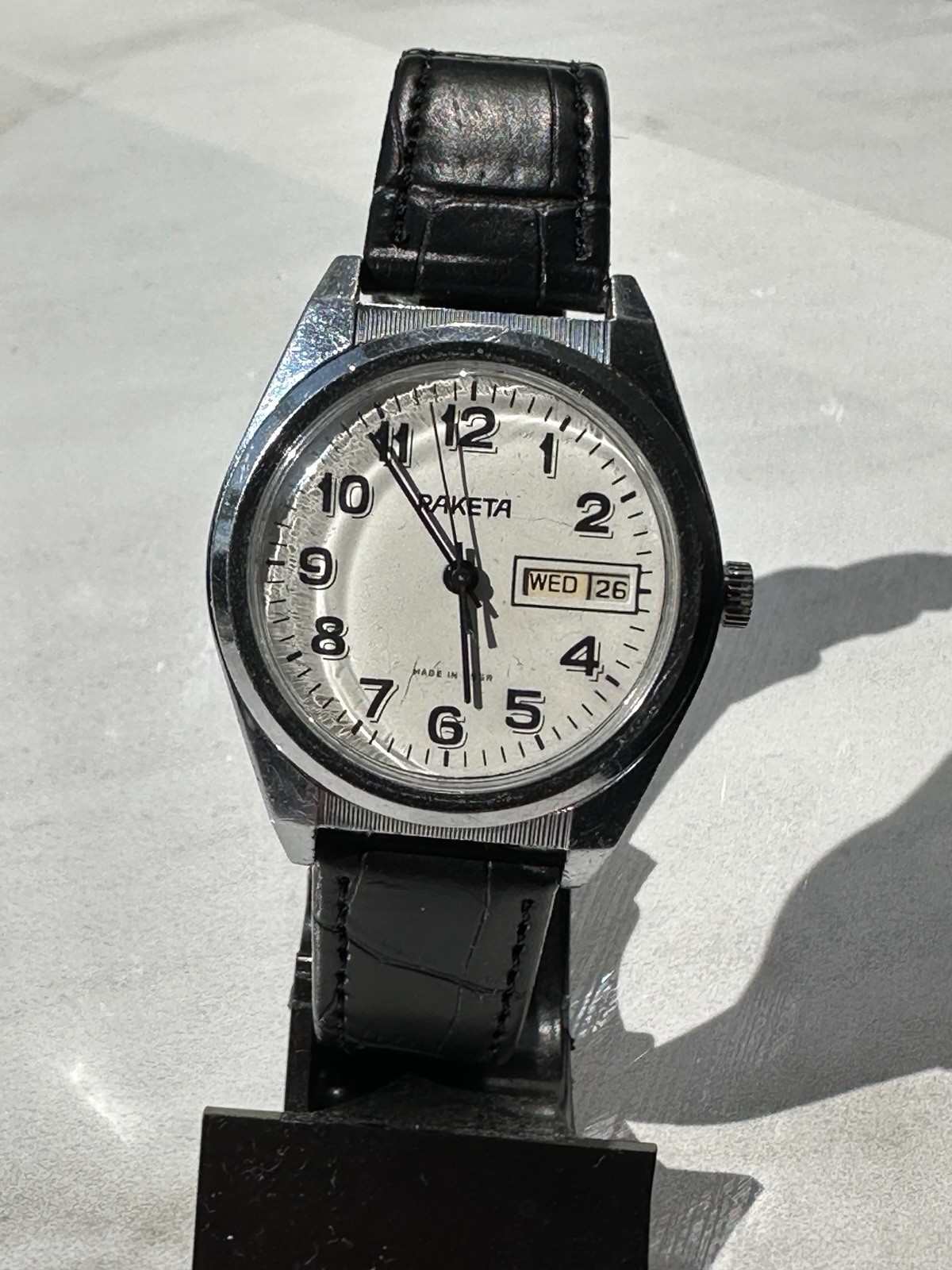 Vintage Soviet men’s mechanical watch RAKETA “Rolex” Cal 2628 H. USSR.