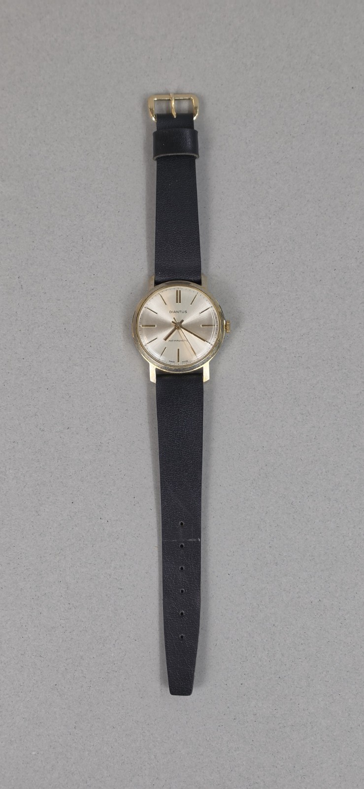 Vintage Diantus Antimagnetic Swiss Made Mechanical Men’s Watch,Runs