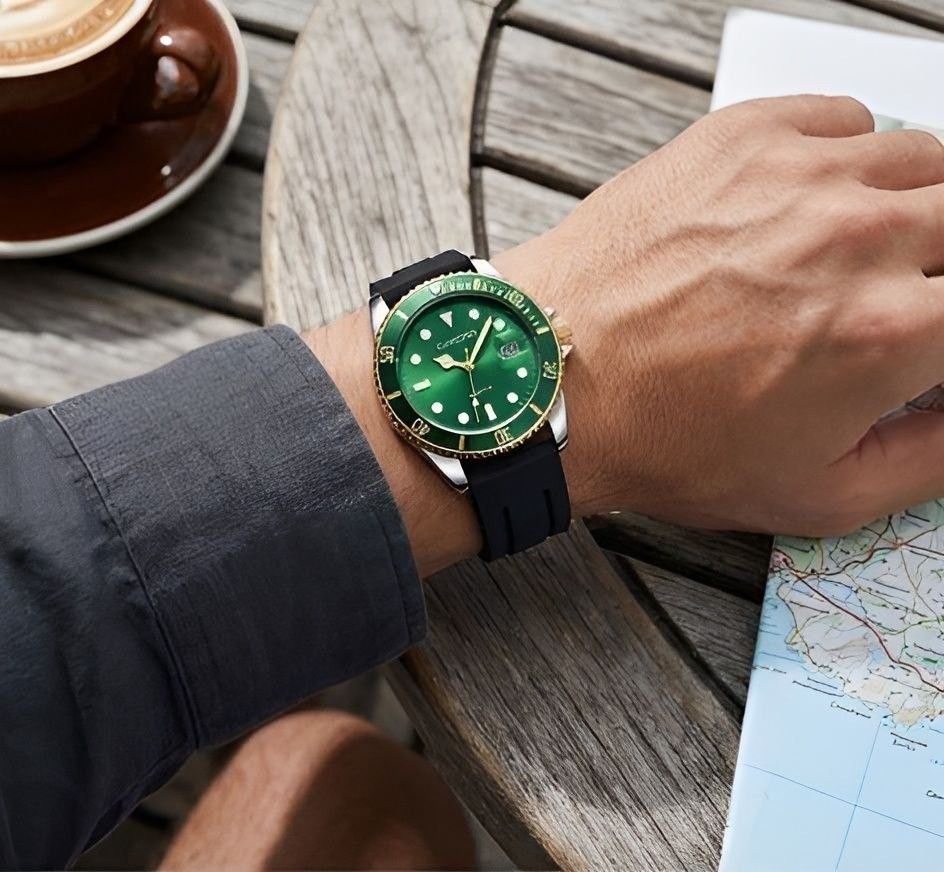 curdden men’s watch green
