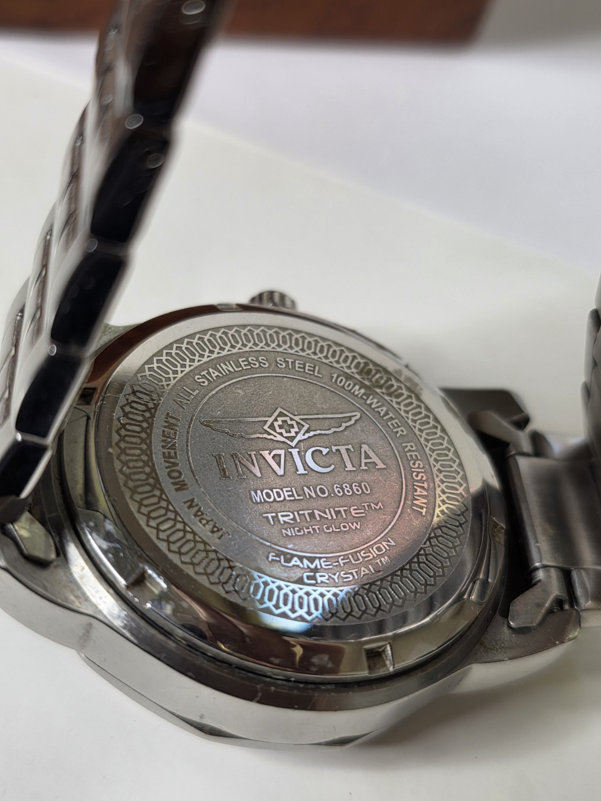 Invicta Specialty Rowan Men’s Watch – 40mm, Steel, Red Dial Preowned