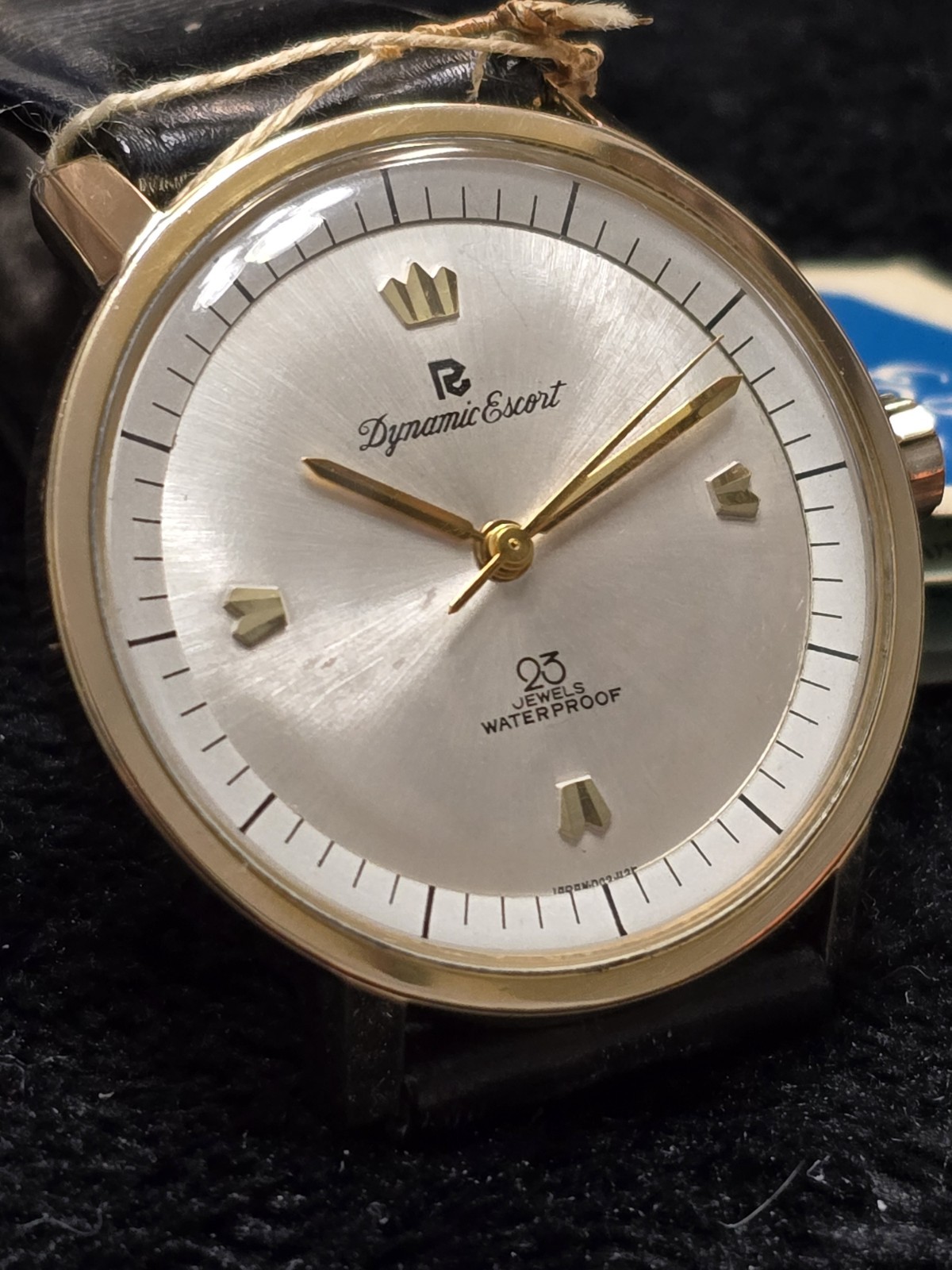 NOS Vintage 1960s RICOH Dynamic Escort 23 Jewel Manual Wind Gent’s Watch 61102