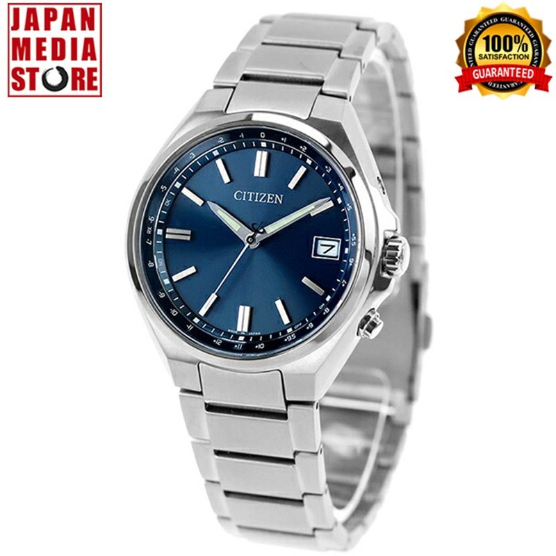 Citizen CB1160-55L Blue Dial Titanium Direct Flight Atomic Radio Solar Men Watch