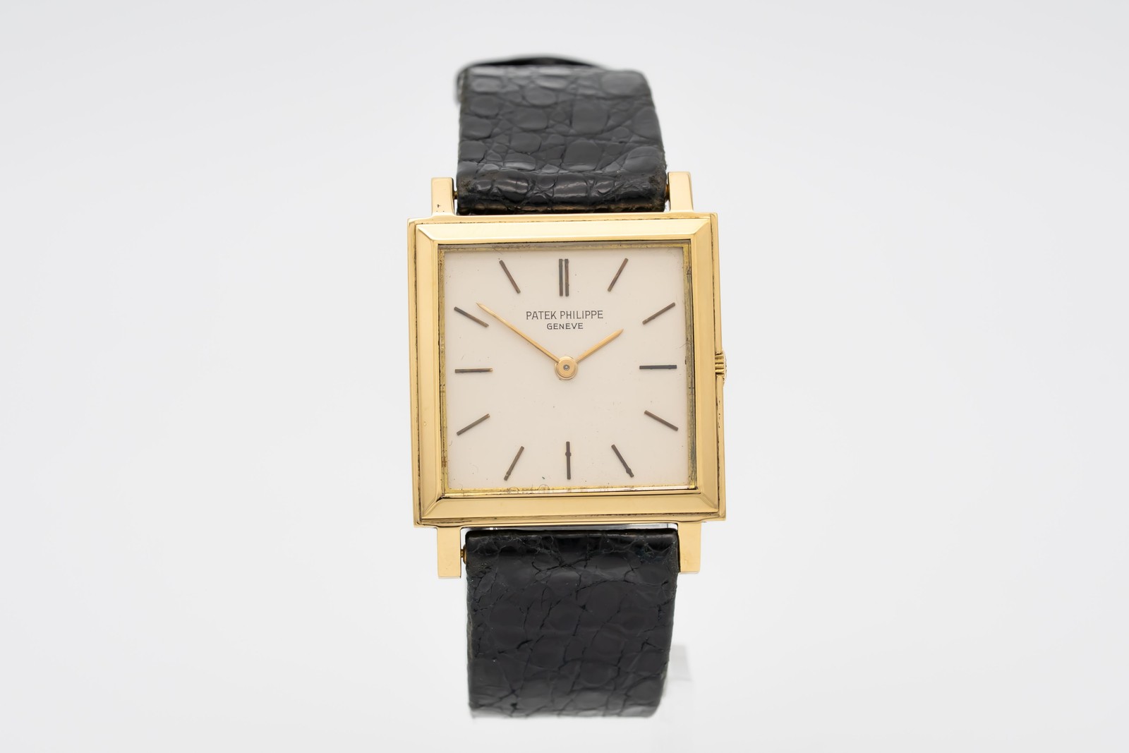 Patek Philippe Gondolo Silver Dial on Leather 3490