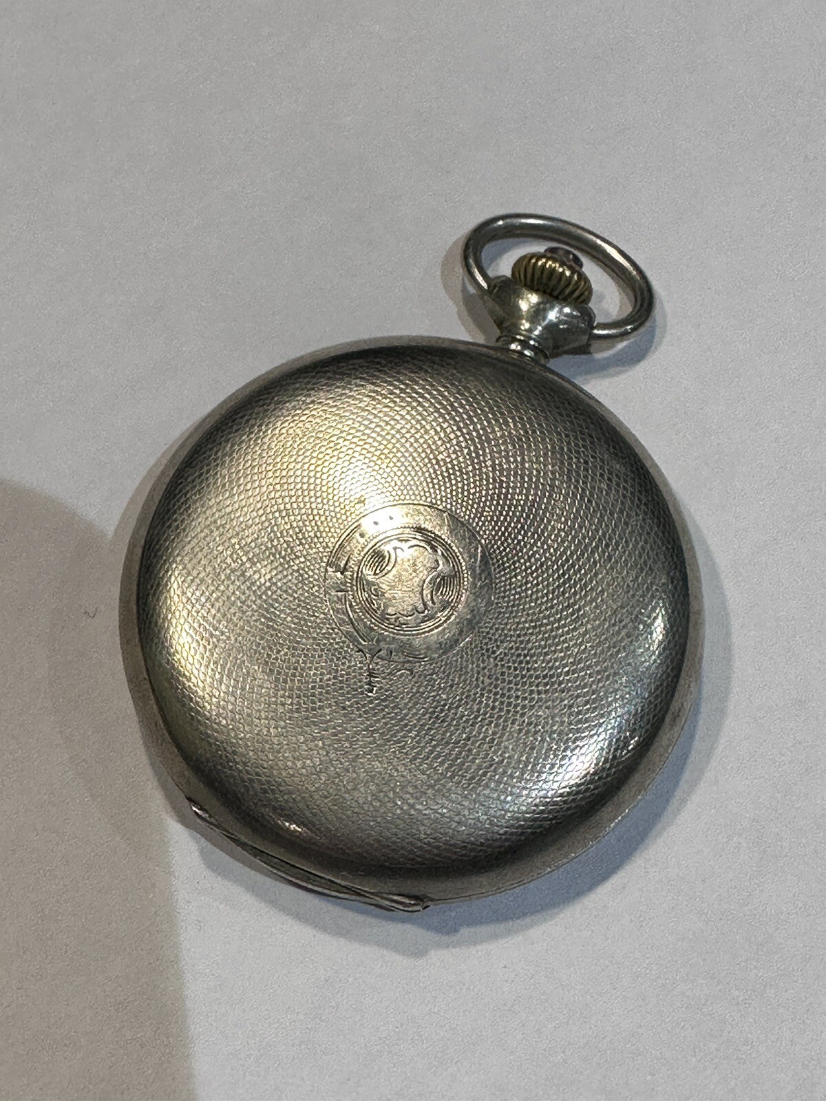 Antique Genie Pocket watch Closed decorative swiss made 1930’s