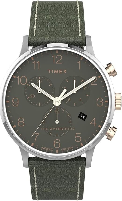 Timex Waterbury TW2T71400 NEW Men’s Watch Quartz Movement Analog Display