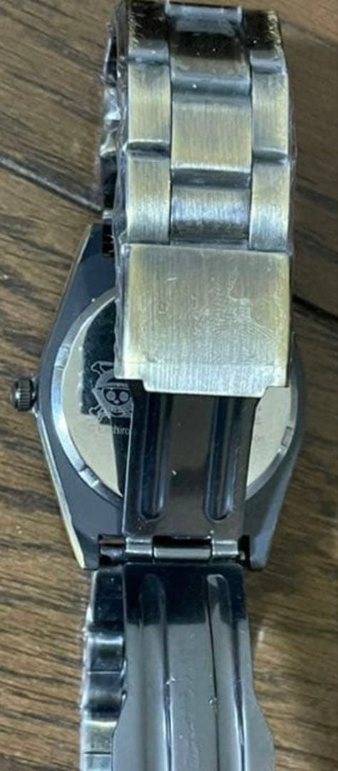 One Piece Gold Watch Battery Dead Leather Strap Collectible