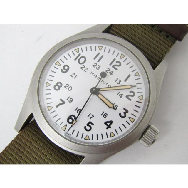 Hamilton Khaki Field Mechanical Hand-Wound Watch From Japan