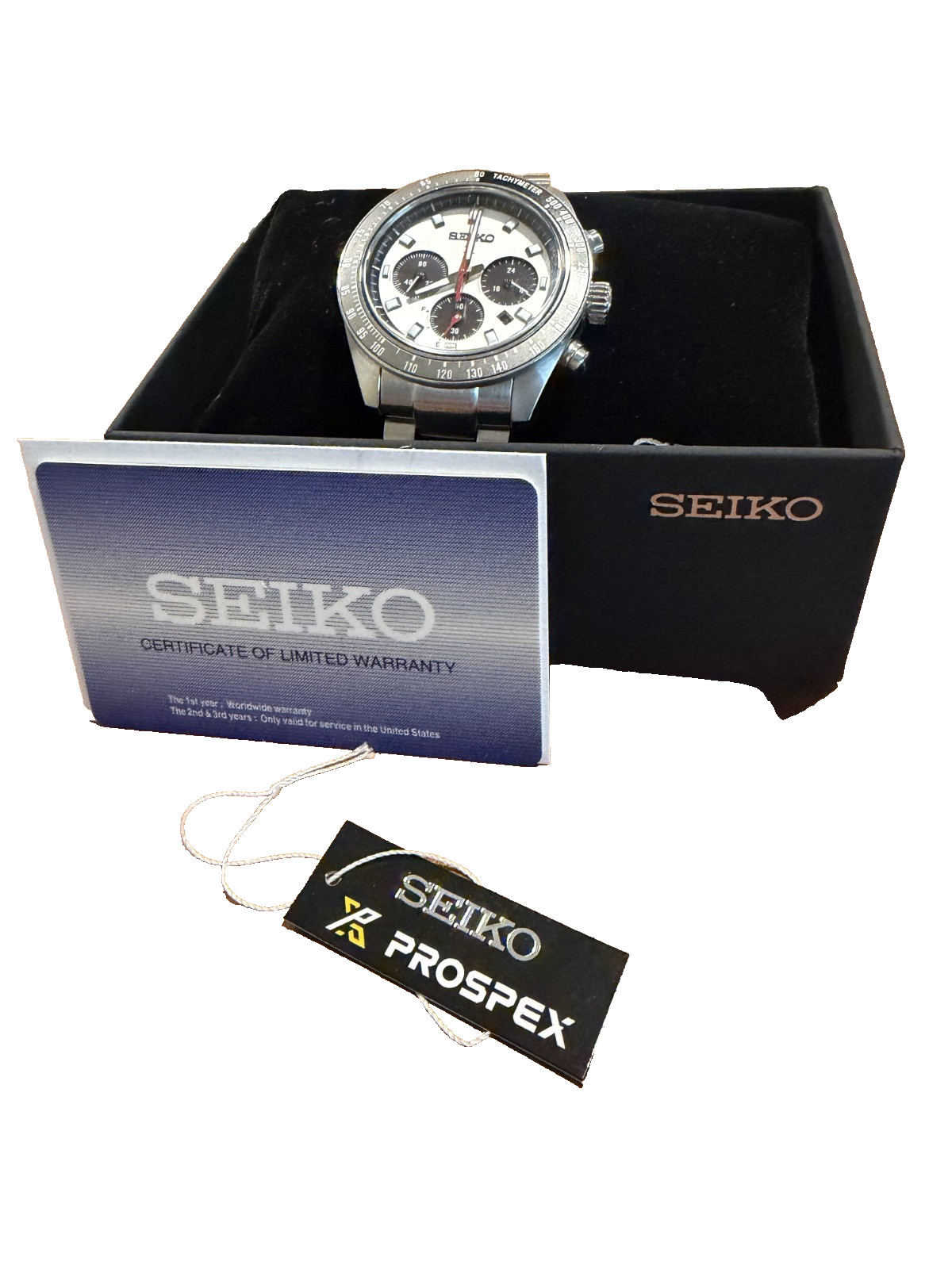 Seiko Speedtimer Silver Men’s Watch – SSC911P1