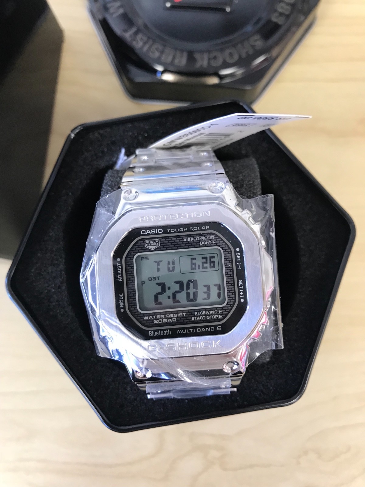 NEW 35th Anniversary Casio G-Shock Full Metal Steel – GMW-B5000D-1CR