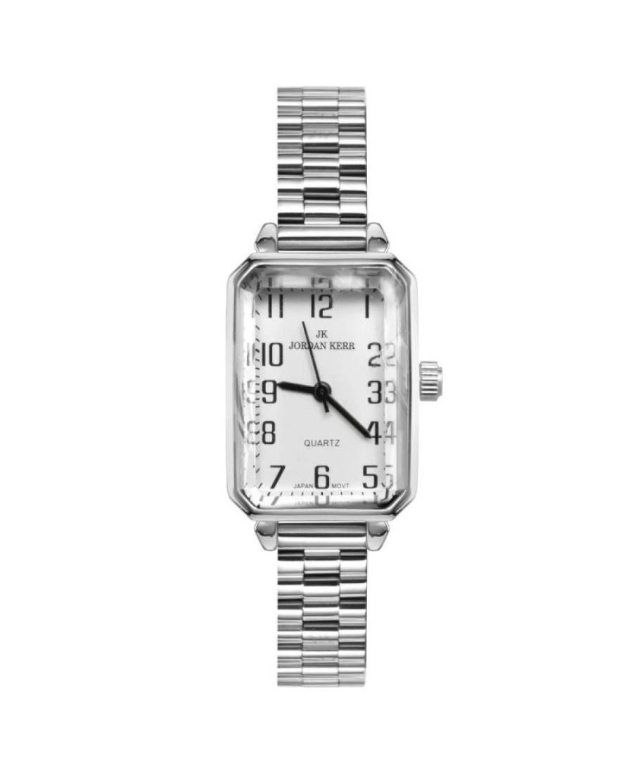 JORDAN KERR Women Analog Quartz Casual Watch Classic Dress 20mm Waterproof Recta