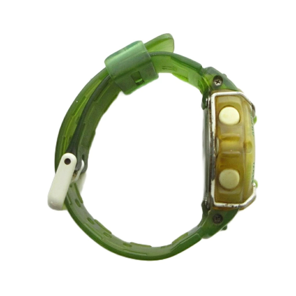 Used CASIO BG 340 Baby G Wristwatch Watch Quartz Digital With Calendar Green GY1