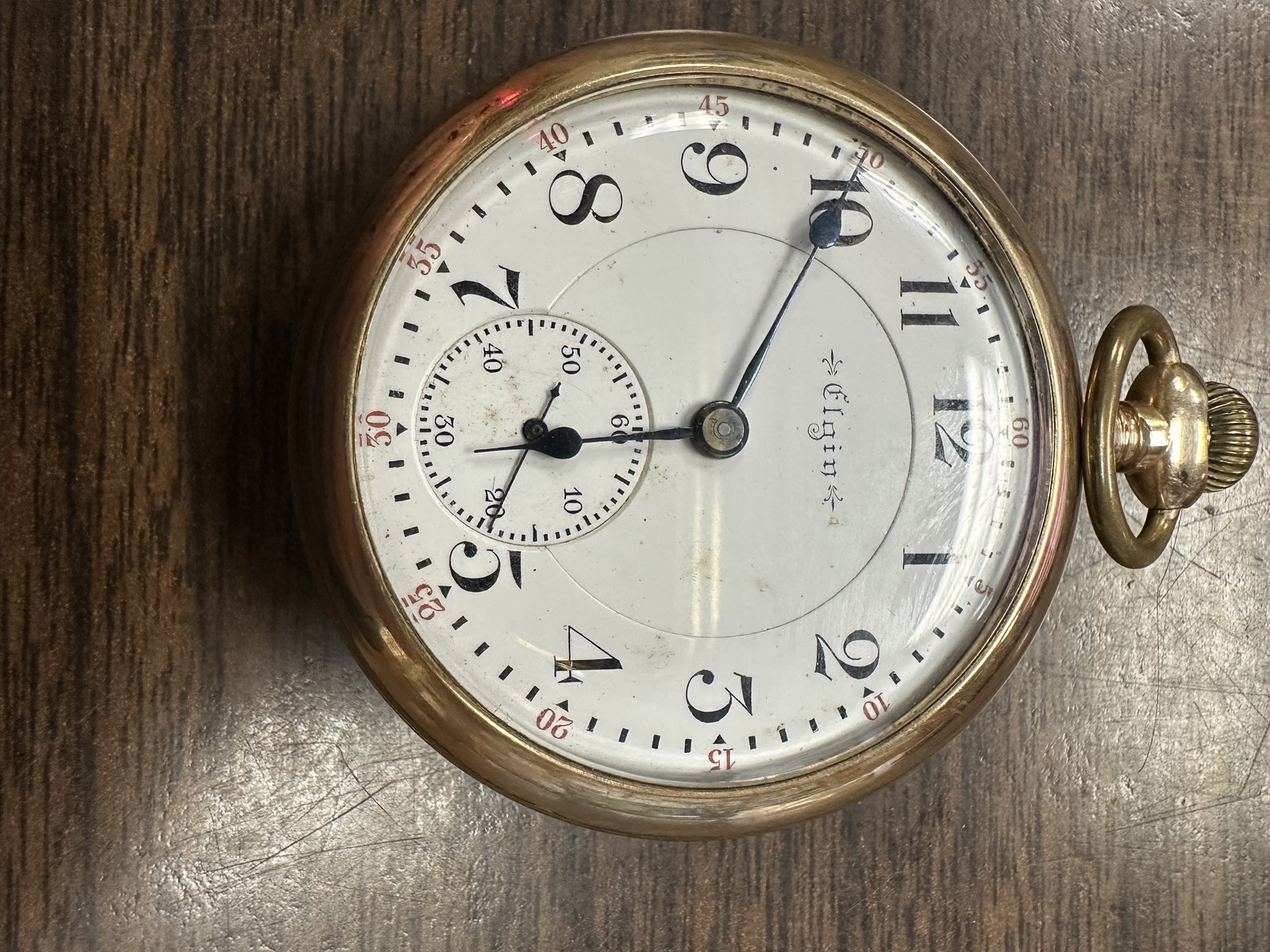 RARE 1901 Elgin B.W. Raymond Railroad Grade 240 Model 8 18s 19j-Works