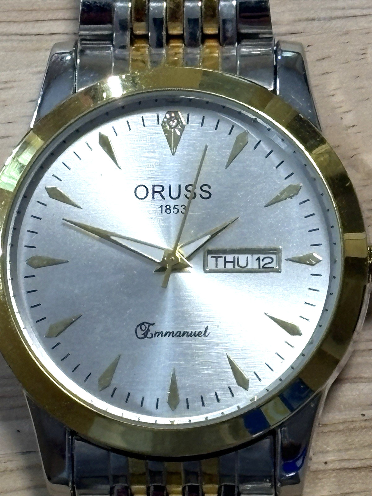 Oruss 1853 Two Tone Watch