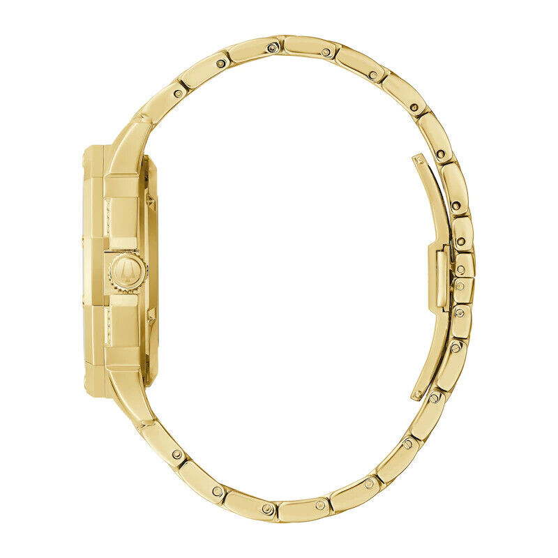 Bulova Crystal Octava 41.7mm Gold Stainless Steel Case, Gold Stainless Steel…