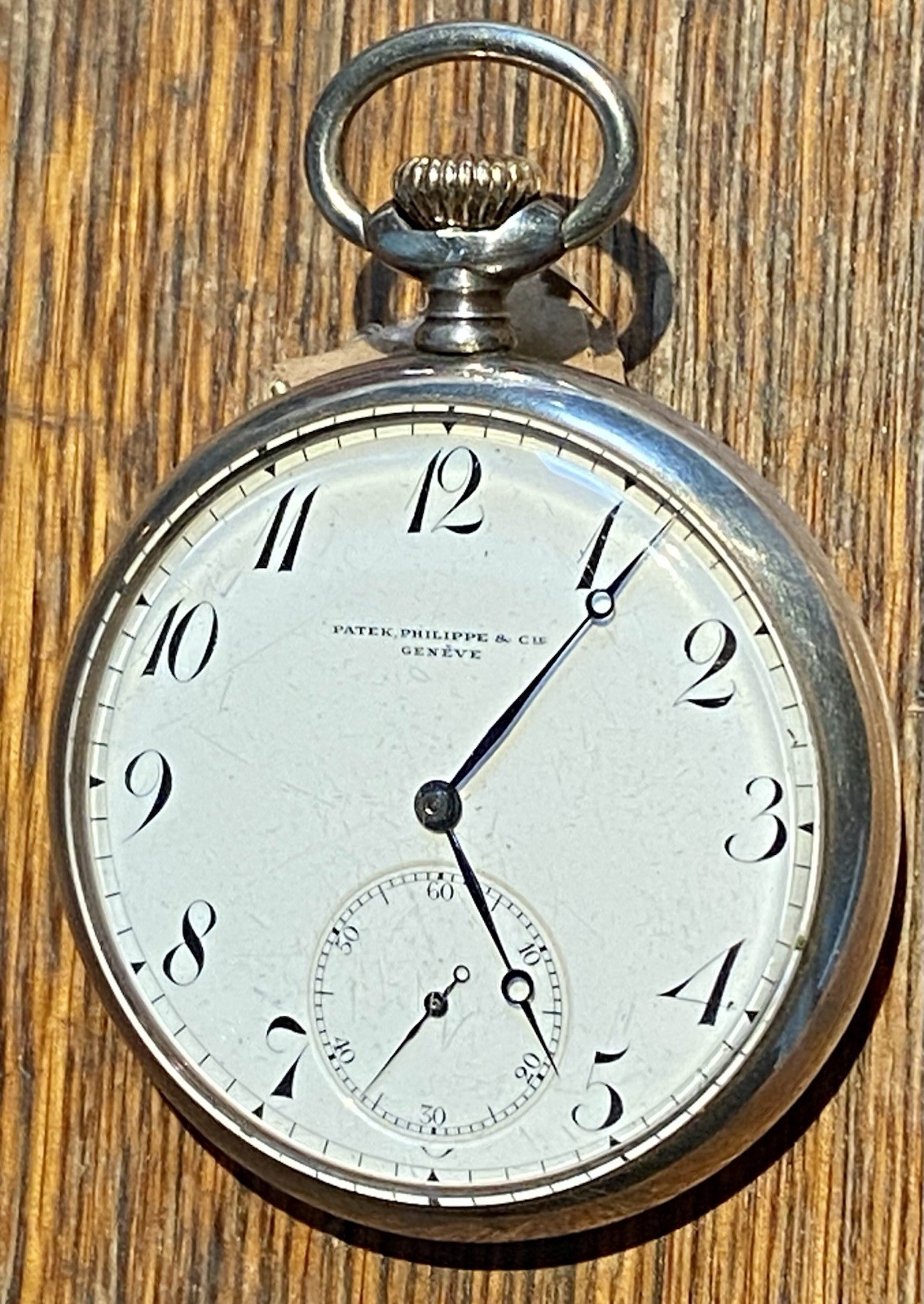 Patek Philippe Pocket Watch – Patek Philippe & Cei Signed Dial & Movement In VGC