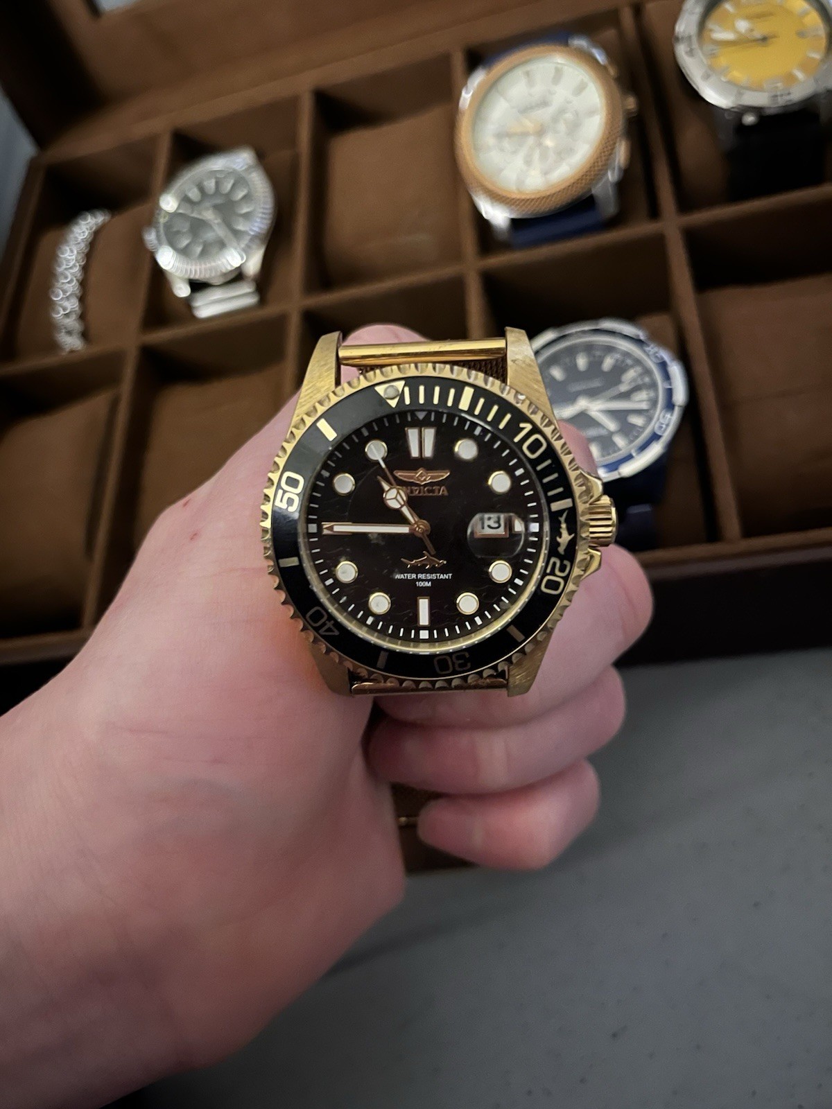 Invicta Pro Diver 43mm Gold