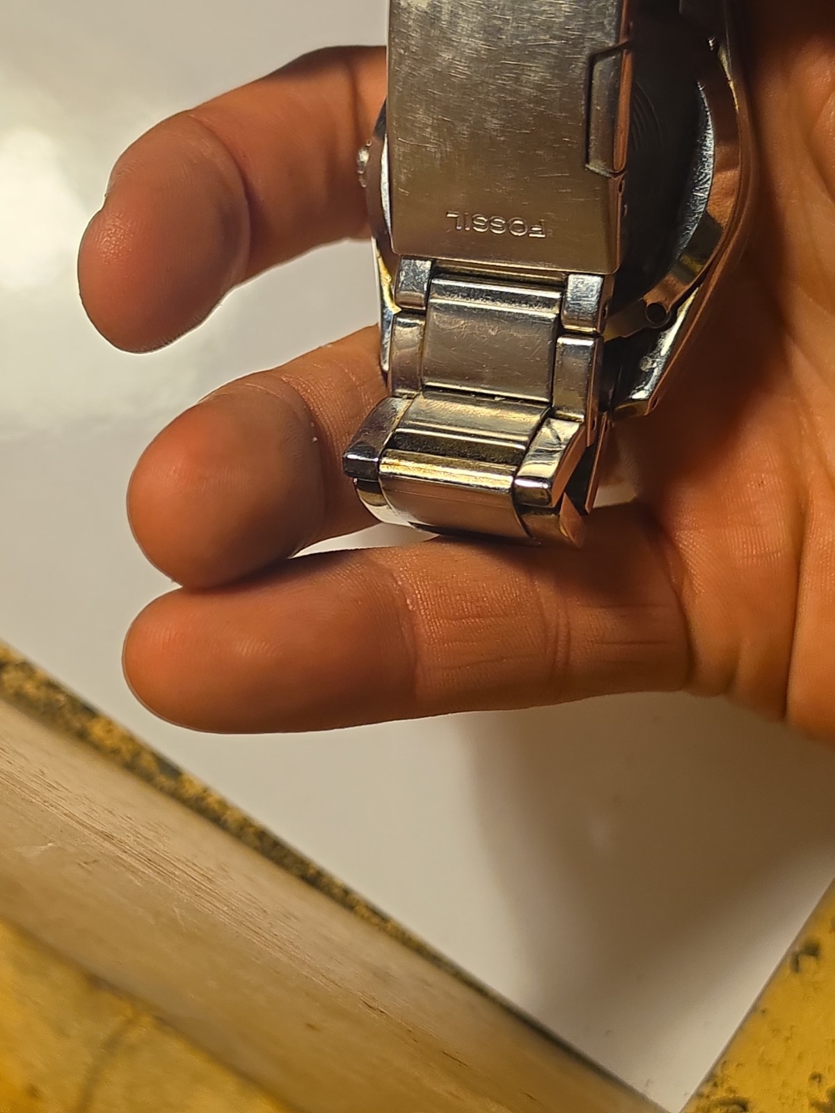 Mens Fossil Automatic Twist Arkitekt ME-1000 Watch