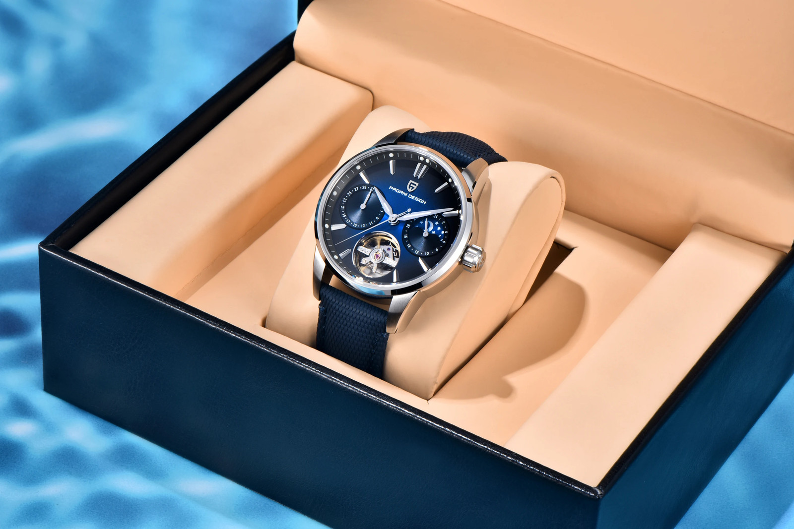 2026 Men Mechanical Watch 41mm Sapphire Crystal Stainless Steel Waterproof